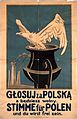 Польский двуязычный пропагандистский плакат