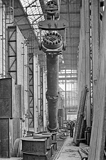 Первый реактор для синтеза аммиака в Оппау