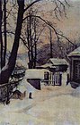 На дворе зимой, 1886
