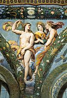 Джованни да Удине. Венера, Церера и Юнона. 1517