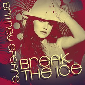 Обложка сингла Бритни Спирс «Break the Ice» (2008)