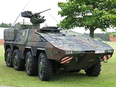 Германо-нидерландское семейство многоцелевых бронированных транспортных средств модульной системы «Boxer»