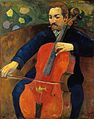 Гоген. Портрет скрипача Шнеклюда, 1894
