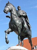 Конная статуя Принца-регента Луитпольда Баварского. 1913. Бронза. Мюнхен