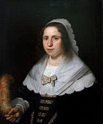 Бартоломеус ван дер Хелст. Портрет женщины, ок. 1645