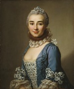 Александр Рослин. Портрет леди, 1753