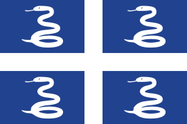 Неофициальный флаг Мартиники