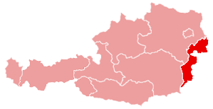 Бургенланд на карте
