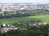 Вид с кургана в сторону Краковского луга