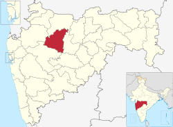 Аурангабад на карте