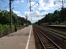 Вид в сторону станции Ховрино (2009)