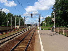 Вид в сторону станции Химки (2009)