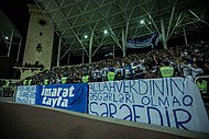 Фан-клубы «Карабаха» на Республиканском стадионе имени Тофика Бахрамова