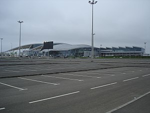 Здание аэропорта, ноябрь 2017
