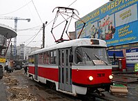 Учебный вагон Татра Т3 № 2670 в Нижнем Новгороде