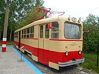 Музейный трамвай ЛМ-49 в Нижнем Новгороде