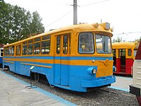 Музейный трамвай ЛМ-57 в Нижнем Новгороде