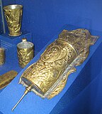 Русский бронзовый рукомойник XVIII века с клапаном