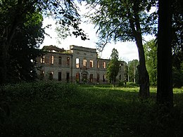 Руины дворца Финкенштайн