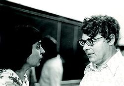 Роланд Добрушин и Елена Синай-Вул. 1975