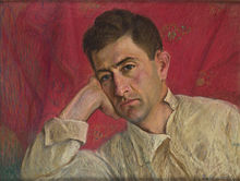 Портрет Акселя Бакунца работы Фаноса Терлемезяна (1932)