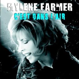 Обложка сингла Милен Фармер «C’est dans l’air» (2009)