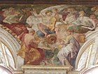 Аполлон и музы на Парнасе. Фреска в бальном зале замка Фонтенбло
