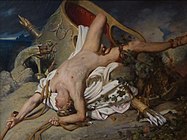 Смерть Ипполита, 1825, Музей Фабра.