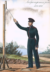 Унтер-офицер лабораторных рот, 1826—1828 г.