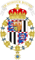 Герб графа Луис Маунтбеттена как кавалера Ордена серафимов