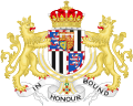 Герб графа Луис Маунтбеттена как кавалера Ордена Изабеллы Католической