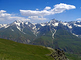 Горы в Таджикистане.