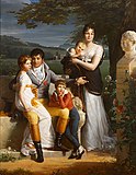 Семейный портрет политика Антуана-Жоржа-Франсуа де Шабо-Латура. Художественный музей Род-Айлендской школы дизайна, США
