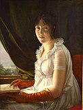 Франсуа Жерар. Портрет мадам де Барбье-Вальбонн. Лувр.