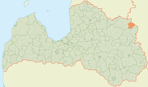 Лиепнинская волость на карте