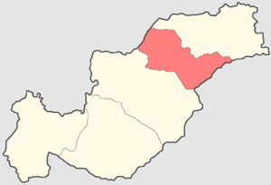 Троицкий уезд на карте