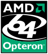 Логотип AMD Opteron в 2003
