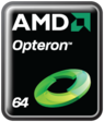 Логотип AMD Opteron в 2008
