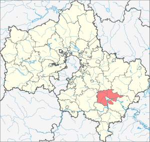 Коломенский район на карте