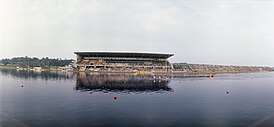 Гребной канал во время Олимпиады-1980