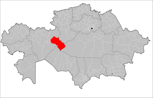 Иргизский район на карте
