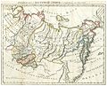 Карта Сибири в 1816 году