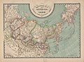 Карта Сибири в 1859 году