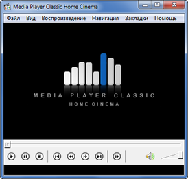 Скриншот программы Media Player Classic Home Cinema