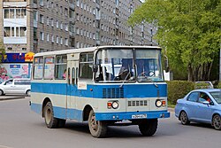 Автобус Таджикистан-3205 в Томске в мае 2014 года