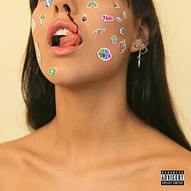 Обложка сингла Blackbear «hot girl bummer» (2019)