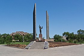 Памятник Гагарину Ю.А. на Проспекте Гагарина