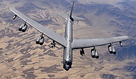 B-52H в небе Афганистана, 2006 год.