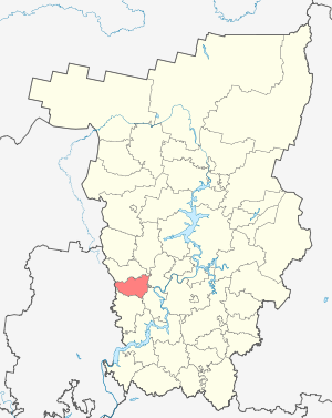 Очёрский район Очёрский городской округ на карте
