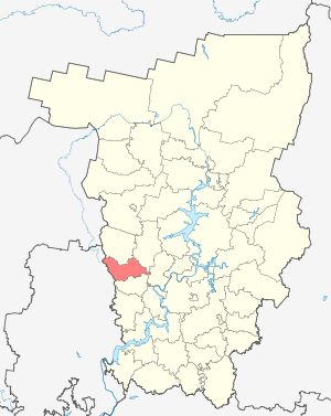 Верещагинский район Верещагинский городской округ на карте